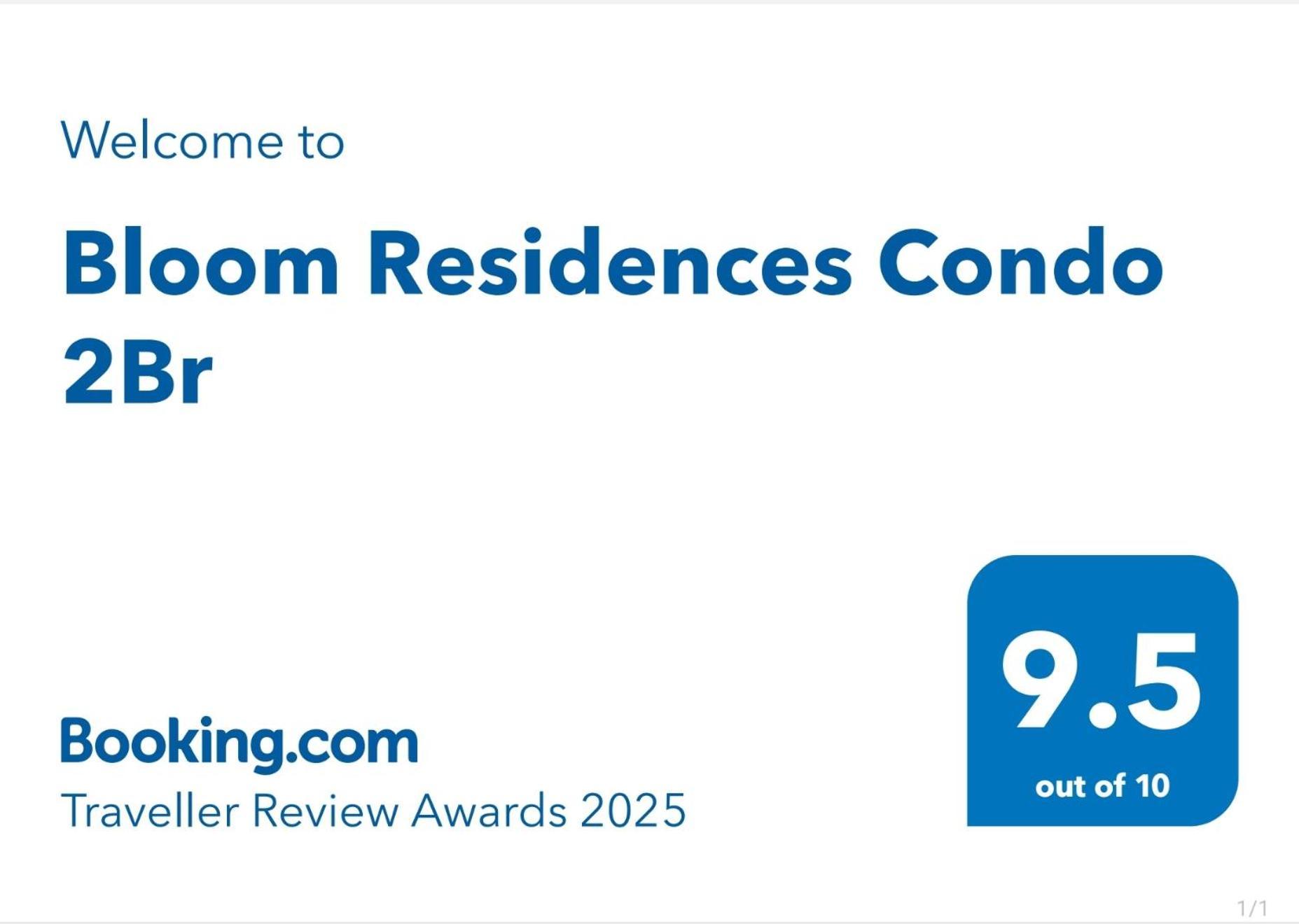 Bloom Residences Condo 2Br Manila Esterno foto